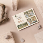 Cartes Pour Fêtes Annuelles Moderne Scandi Boho Neutral Family 5 Photo Joyeux<br><div class="desc">'Bienvenue dans votre maison l'esprit de Noël cette année et ajoutez une touche de style boho moderne à vos salutations de vacances avec cette carte de Noël Joyeux Noël de famille Neutre! Avec ses couleurs chaudes et terreuses, il est sûr d'apporter un sentiment de paix et de joie douillette dans...</div>