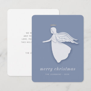 Cartes Pour Fêtes Annuelles Moderne Simple Angle de Noël