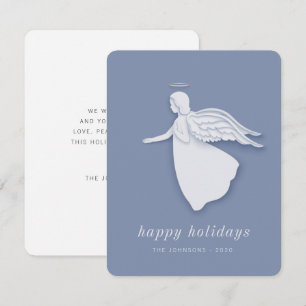 Cartes Pour Fêtes Annuelles Moderne Simple Angle de Noël