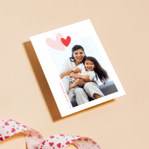 Cartes Pour Fêtes Annuelles Moderne Simple Hearts Saint Valentin