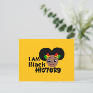 Cartes Pour Fêtes Annuelles Mois de l'histoire des enfants noirs