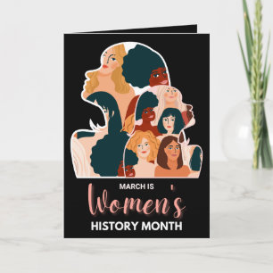 Cartes Pour Fêtes Annuelles Mois de l'histoire des femmes