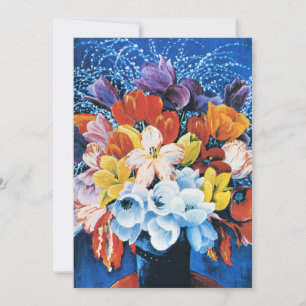 Cartes Pour Fêtes Annuelles Moise Kisling, Bouquet de Tulipes,