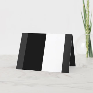 Cartes Pour Fêtes Annuelles moitié blanc noir moitié noir moitié noir blanc