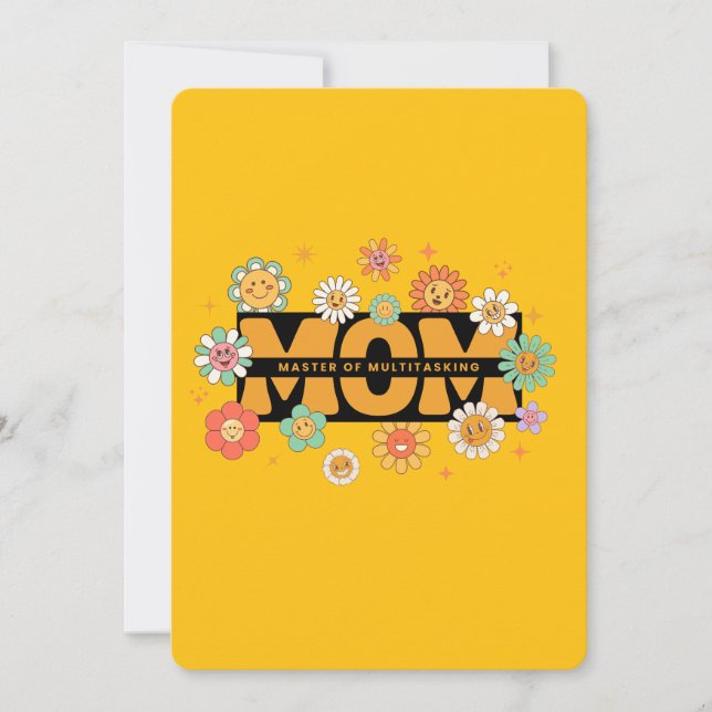 Cartes Pour Fêtes Annuelles MOM : Collection de la fête des Mères 3 (Devant)