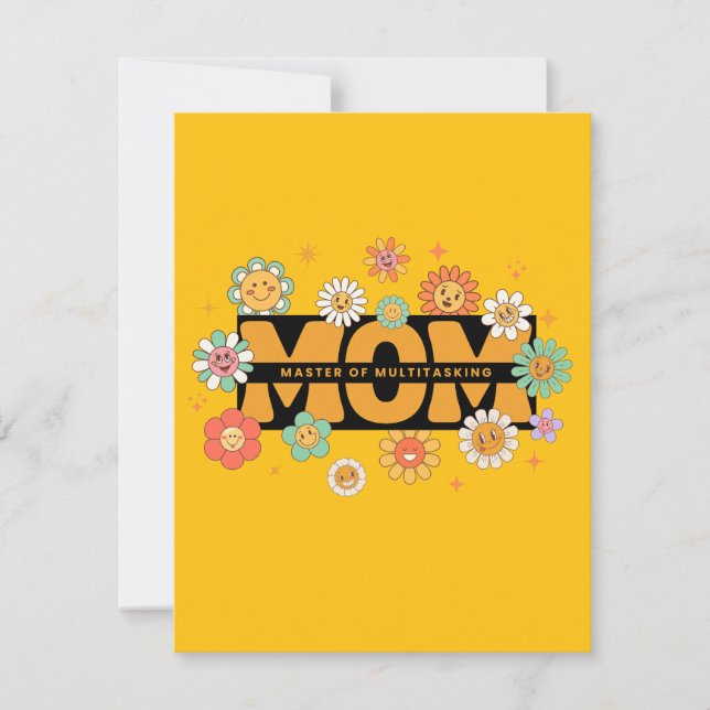 Cartes Pour Fêtes Annuelles MOM : Collection de la Fête des mères 3 (Devant)