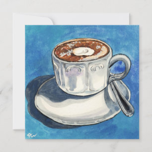 Cartes Pour Fêtes Annuelles Moment café #01 