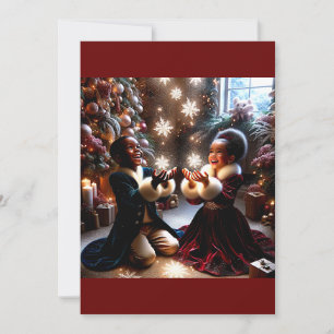 Cartes Pour Fêtes Annuelles Moment de Noël magique