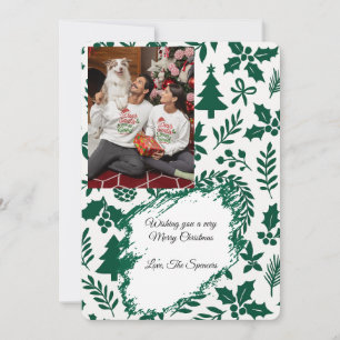 Cartes Pour Fêtes Annuelles Moments de Noël chaleureux en famille