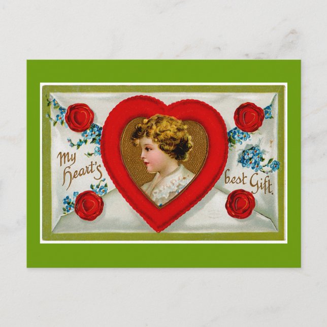 Cartes Pour Fêtes Annuelles Mon coeur Meilleur cadeau (Devant)