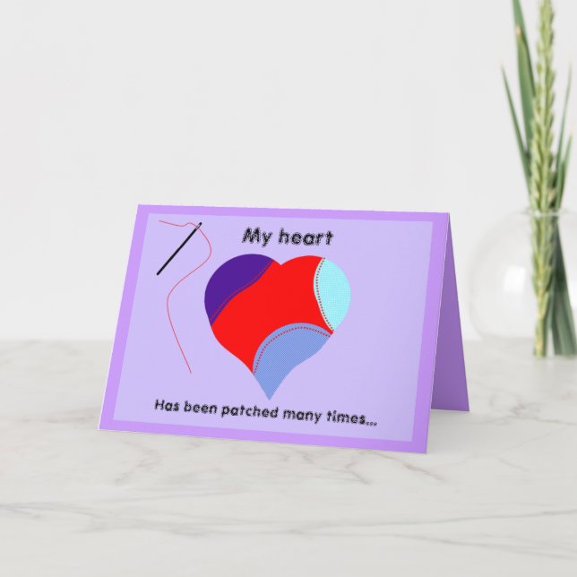 Cartes Pour Fêtes Annuelles Mon coeur valentines (Devant)