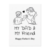 Mon père et mon ami Je suis heureux de la Fête des