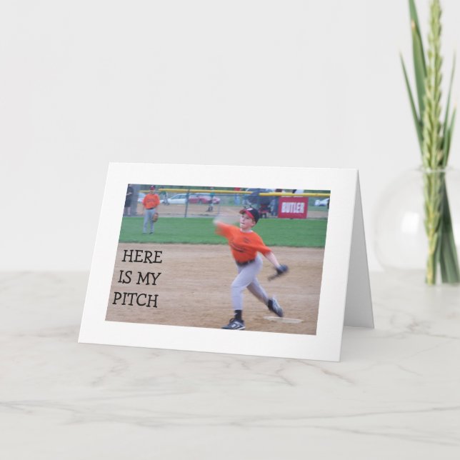 CARTES POUR FÊTES ANNUELLES MON PITCH-U A ÉTÉ NAUGHTY-SHOW, JE SUIS HEUREUX ! (Devant)