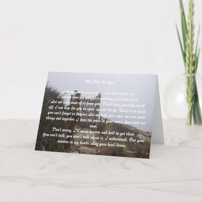 Cartes Pour Fêtes Annuelles Mon Voeu Pour Vous (Devant)