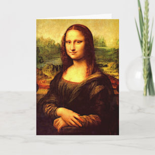 Cartes Pour Fêtes Annuelles Mona Lisa