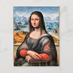 Cartes Pour Fêtes Annuelles Mona Lisa, célèbre peinture de Léonard de Vinci