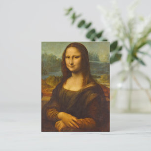 Cartes Pour Fêtes Annuelles Mona Lisa, La Joconde par Leonardo da Vinci
