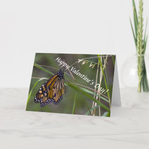 Cartes Pour Fêtes Annuelles Monarch Butterfly Valentine