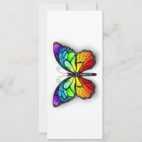 Monarque papillon arc-en-ciel