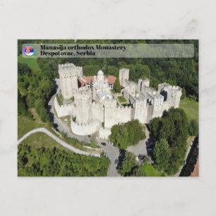 Cartes Pour Fêtes Annuelles MONASTÈRES SERBES - Monastère de Manasija 3