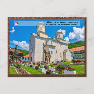 Cartes Pour Fêtes Annuelles MONASTÈRES SERBES - Monastère Mileševa 2