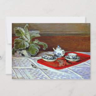 Cartes Pour Fêtes Annuelles Monet - Le Tea Set,