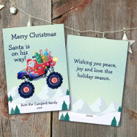 Monster Truck Père Noël Nom de famille