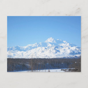 Cartes Pour Fêtes Annuelles Mont Mc Kinley, Alaska