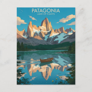 Cartes Pour Fêtes Annuelles Monte Fitz Roy Patagonia