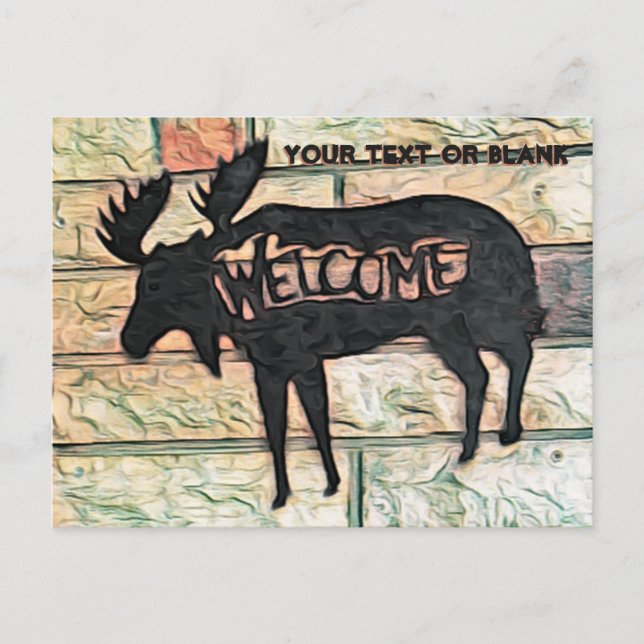 Cartes Pour Fêtes Annuelles Moose Mystique - Tzfat (Devant)