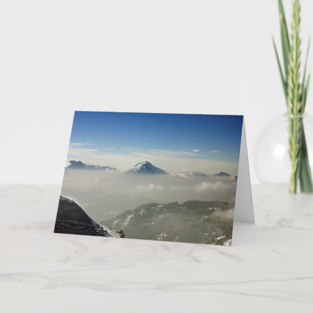 Cartes Pour Fêtes Annuelles Morzine France (Devant)