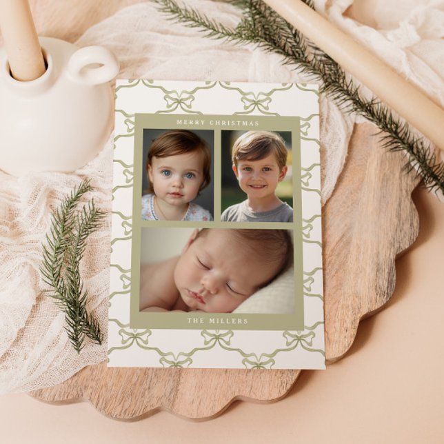 Cartes Pour Fêtes Annuelles Motif à l'aquarelle de l'armoise à arc (Créateur téléchargé)