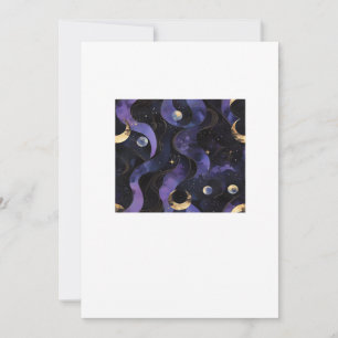 Cartes Pour Fêtes Annuelles Motif Abstrait Whimsigoth Classique