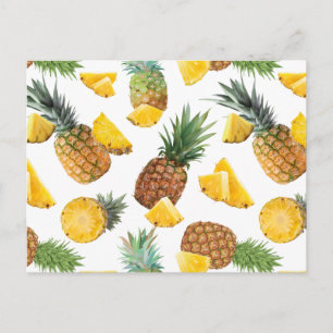 Cartes Pour Fêtes Annuelles Motif Ananas