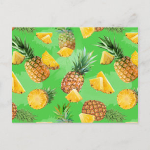 Cartes Pour Fêtes Annuelles Motif Ananas 6