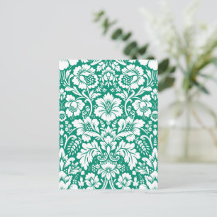 Cartes Pour Fêtes Annuelles Motif damassé 10