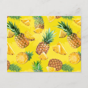 Cartes Pour Fêtes Annuelles Motif d'ananas 7