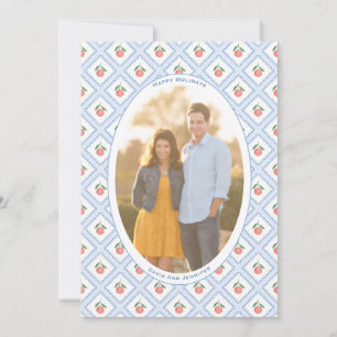 Cartes Pour Fêtes Annuelles Motif de citrus peint à la main élégant pour photo