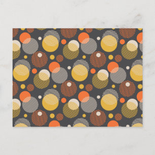 Cartes Pour Fêtes Annuelles Motif de la bande de points Polka