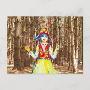 Cartes Pour Fêtes Annuelles Motif ethnique.