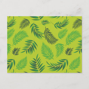 Cartes Pour Fêtes Annuelles Motif Feuille tropical 12