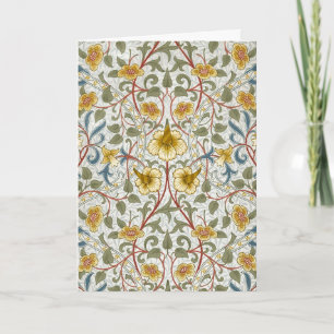 Cartes Pour Fêtes Annuelles Motif floral Narcisse de William Morris
