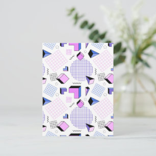 Cartes Pour Fêtes Annuelles Motif géométrique 13