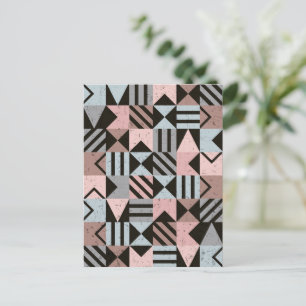 Cartes Pour Fêtes Annuelles Motif géométrique 29
