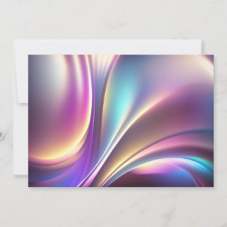 Cartes Pour Fêtes Annuelles Motif holographique