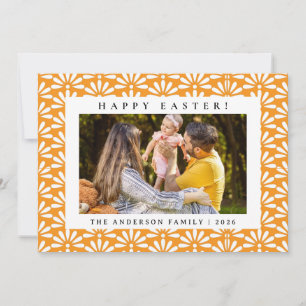 Cartes Pour Fêtes Annuelles Motif minimaliste élégant Joyeuses Pâques 1 Photo
