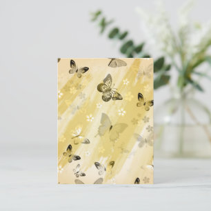 Cartes Pour Fêtes Annuelles Motif papillon 10