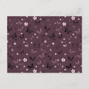 Cartes Pour Fêtes Annuelles Motif papillon 5