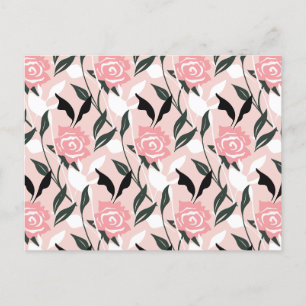 Cartes Pour Fêtes Annuelles Motif rose