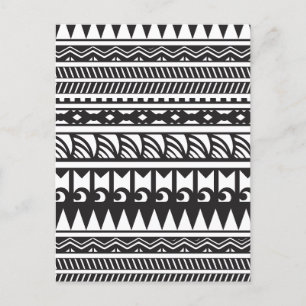 Cartes Pour Fêtes Annuelles Motif Tribal Couleur Africaine sans couture